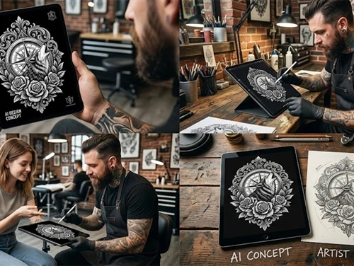 La IA está transformando el diseño de tatuajes para siempre: cómo la inteligencia artificial está...